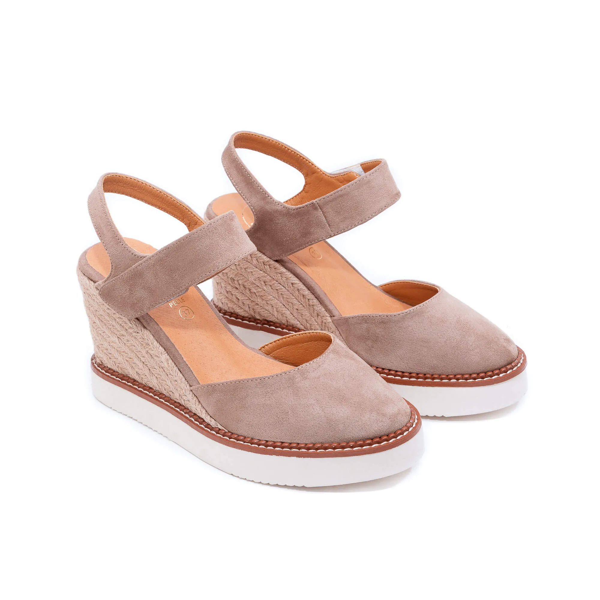 Livia Taupe Espadrilles