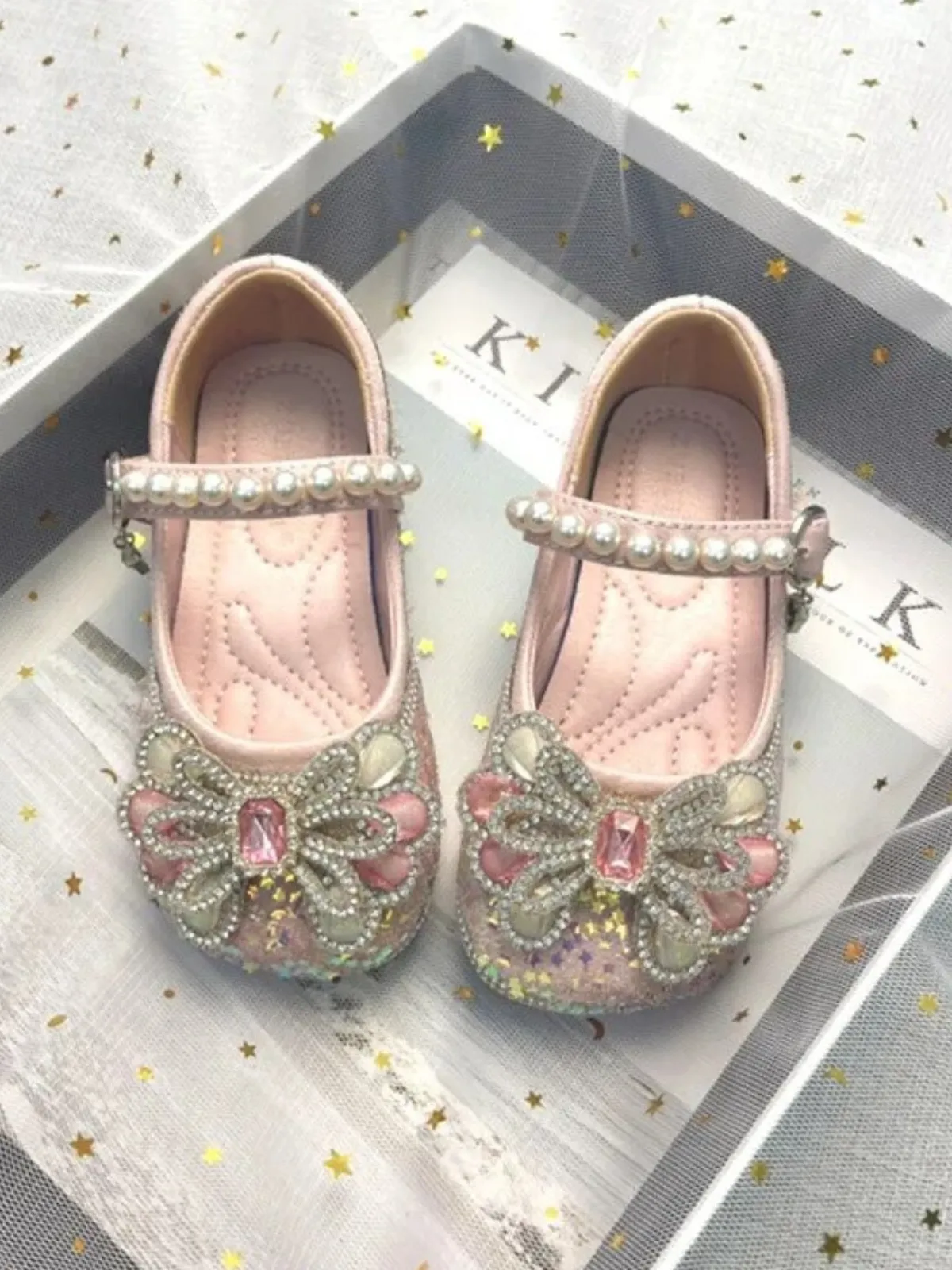 Made To Shine Star Embellished Mary Jane Shoes By Liv and Mia