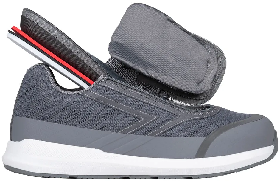 Men's Charcoal BILLY Goat AFO-Friendly Shoes