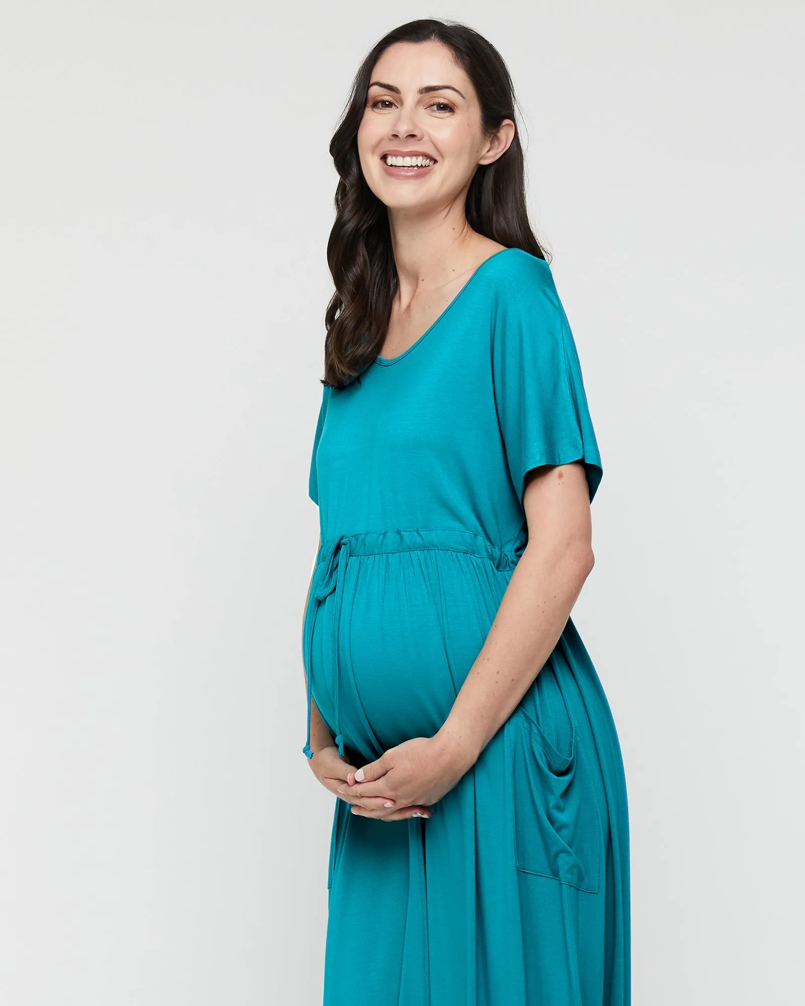 Mila Maxi Dress - Teal