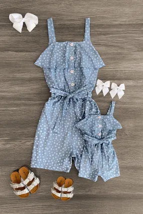 Mom & Me - Polka Dot Romper