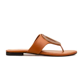 Mustard Fancy Chappal FN0706