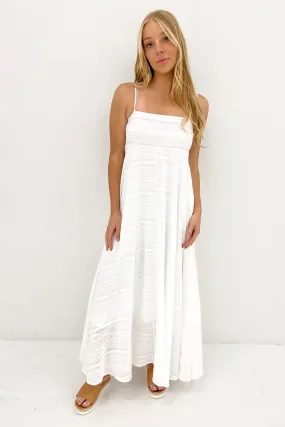 Nara Maxi Dress White