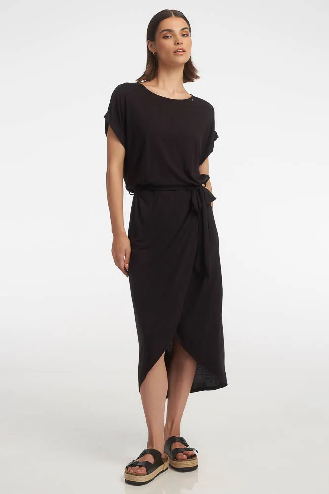 Nate  Midi Dress / Black