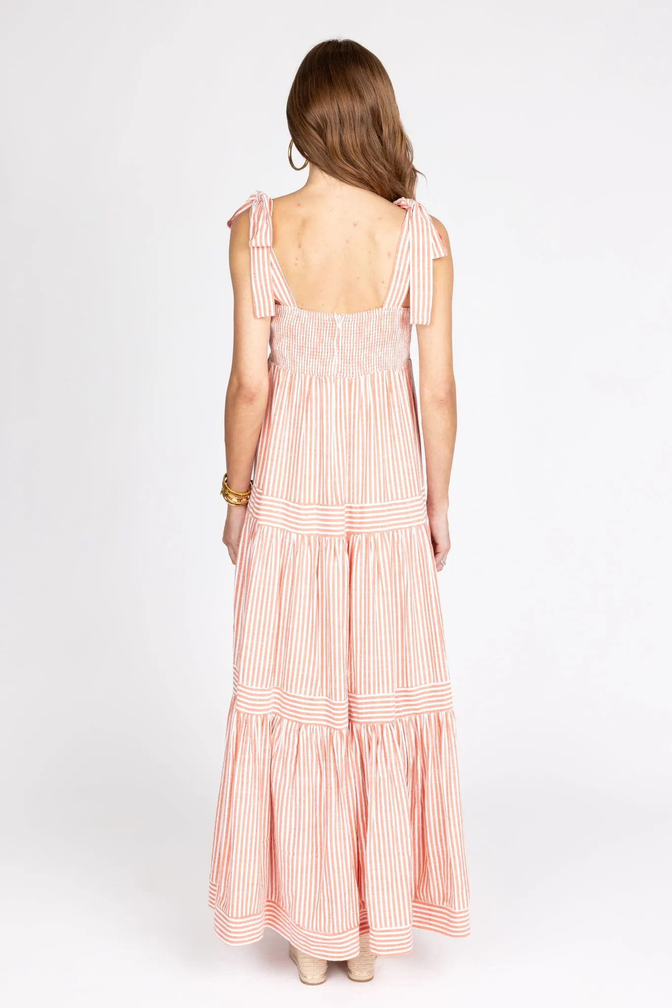 Nellie Dress- Coral