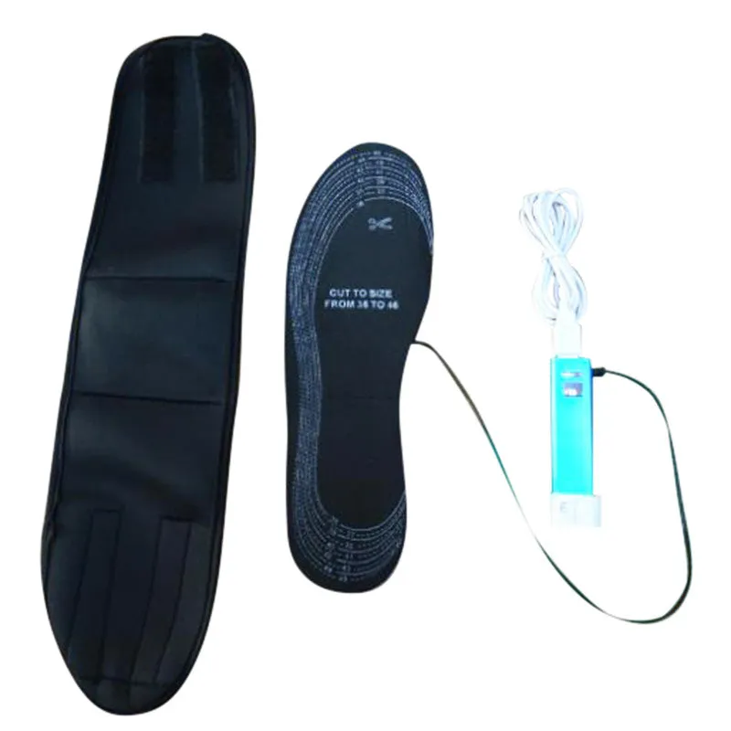 One-pair Eco Friendly Battery Heated Shoes Insoles