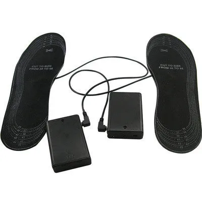 One-pair Eco Friendly Battery Heated Shoes Insoles