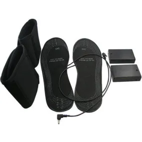 One-pair Eco Friendly Battery Heated Shoes Insoles