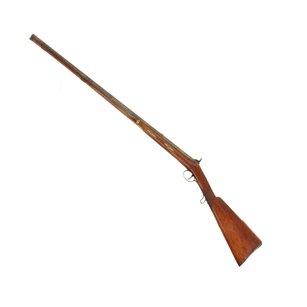 Original British 20 Bore Single Barrel Percussion Fowling Piece by Richard Hollis of London - circa 1840