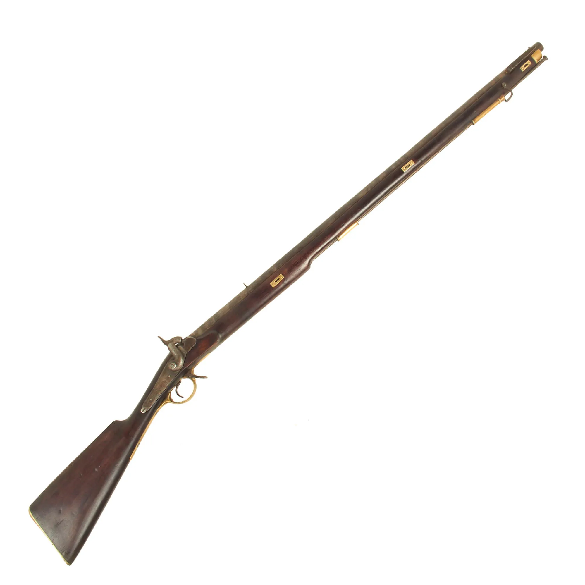 Original British Made EIC Brunswick P-1841 Late Model Officer's Musket circa 1845 - British Proofed Barrel