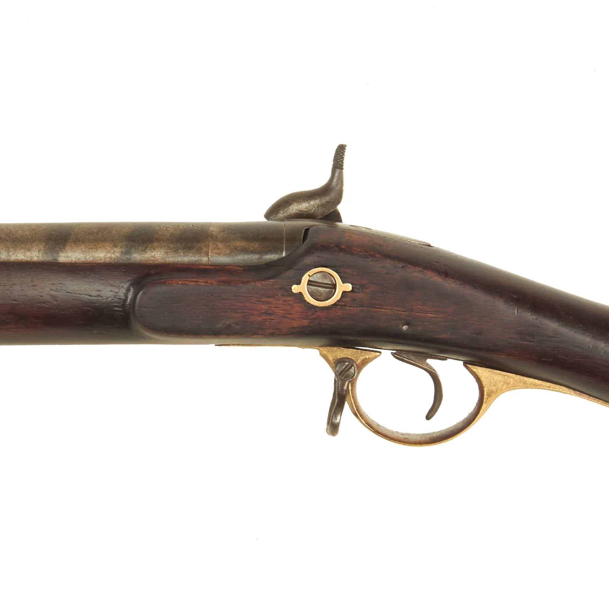 Original British Made EIC Brunswick P-1841 Late Model Officer's Musket circa 1845 - British Proofed Barrel