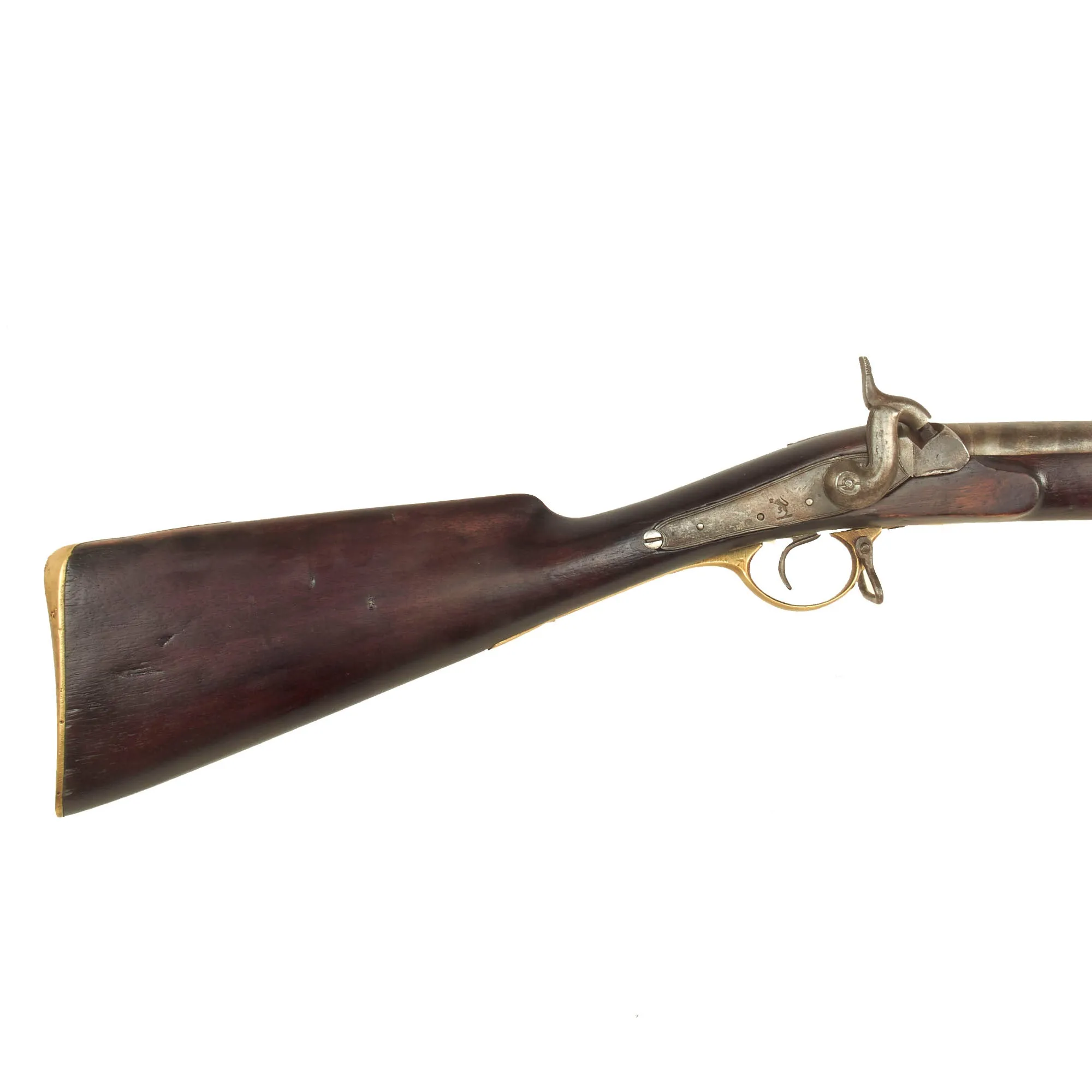 Original British Made EIC Brunswick P-1841 Late Model Officer's Musket circa 1845 - British Proofed Barrel