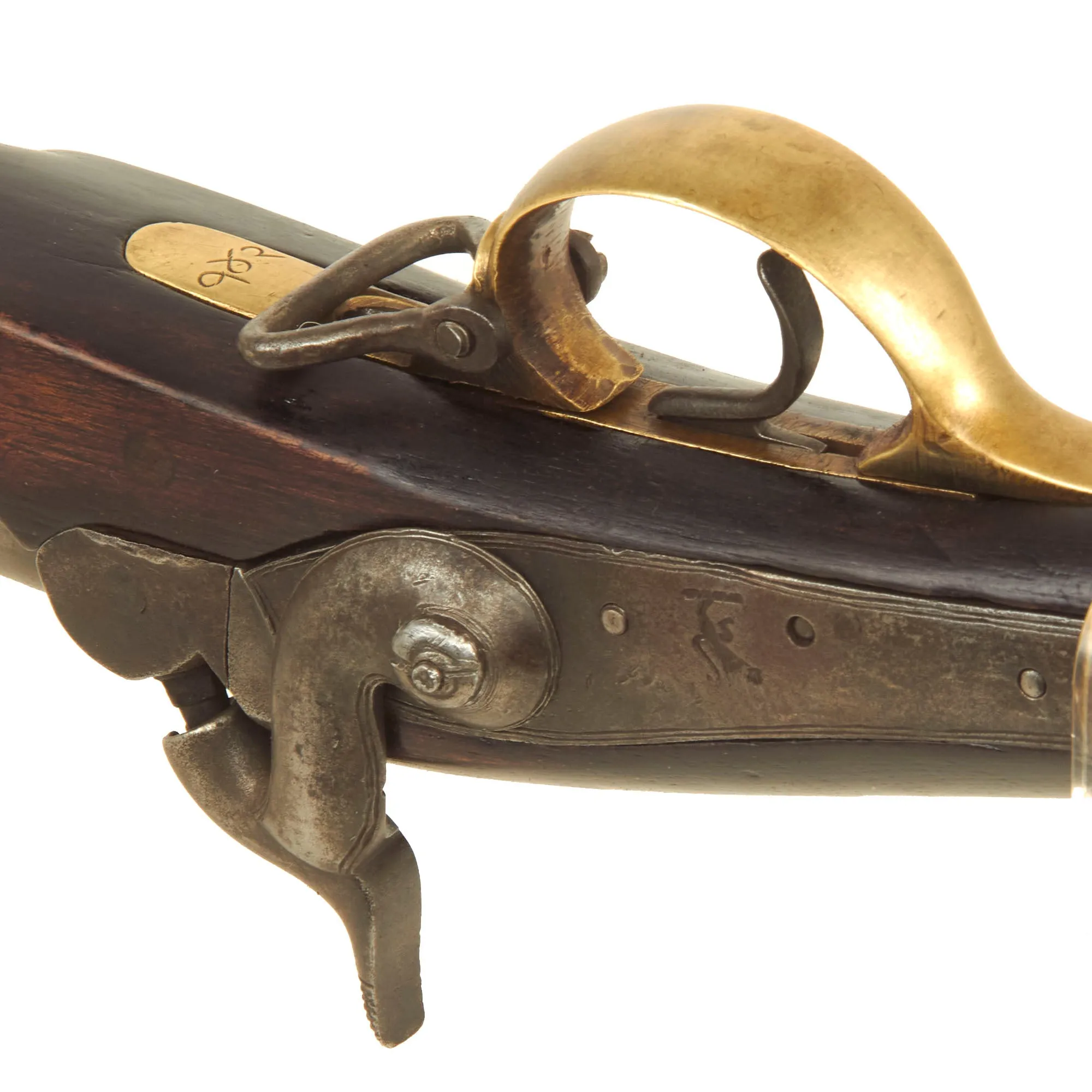 Original British Made EIC Brunswick P-1841 Late Model Officer's Musket circa 1845 - British Proofed Barrel