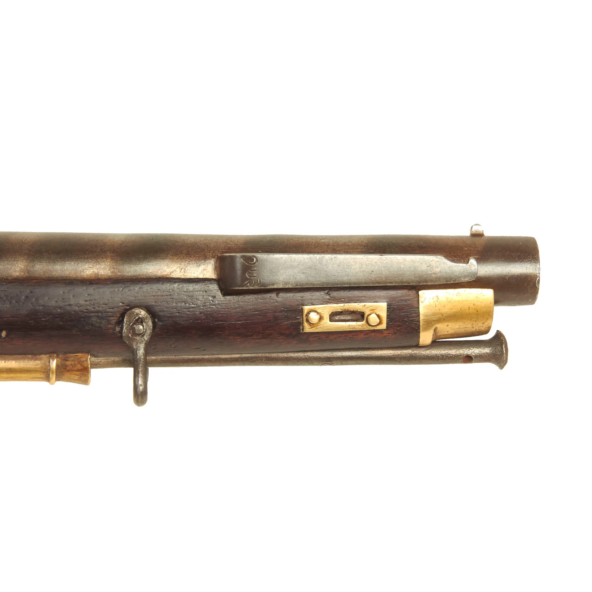 Original British Made EIC Brunswick P-1841 Late Model Officer's Musket circa 1845 - British Proofed Barrel