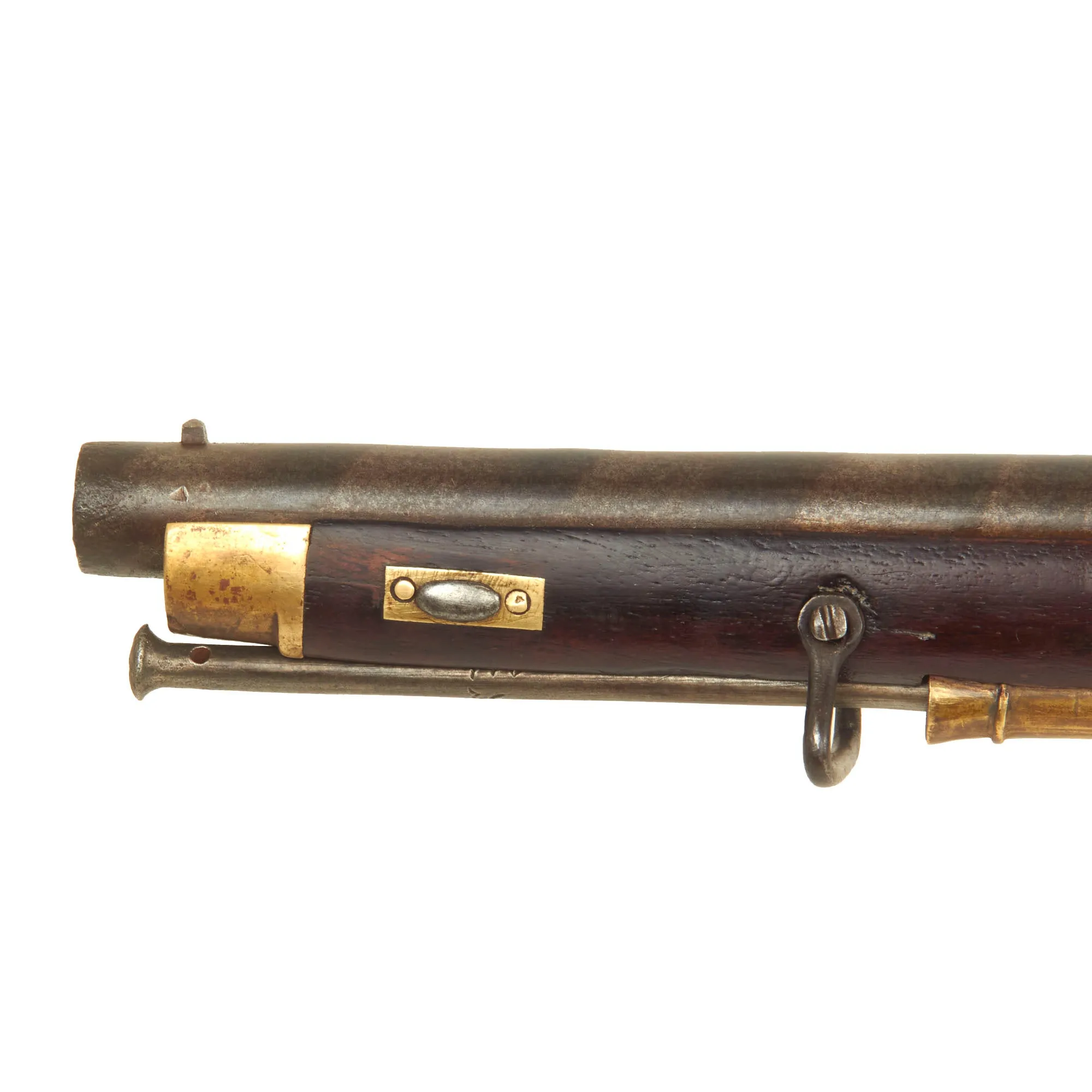 Original British Made EIC Brunswick P-1841 Late Model Officer's Musket circa 1845 - British Proofed Barrel