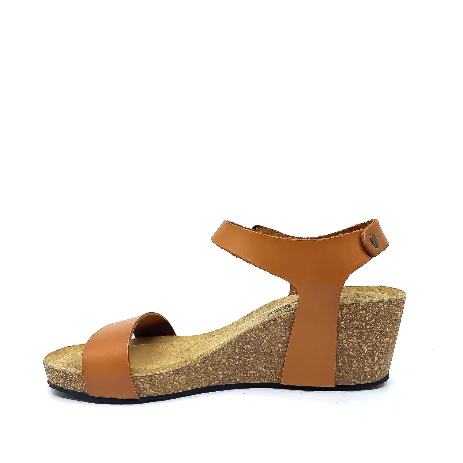 Plakton 363023 Tan Wedge Sandals