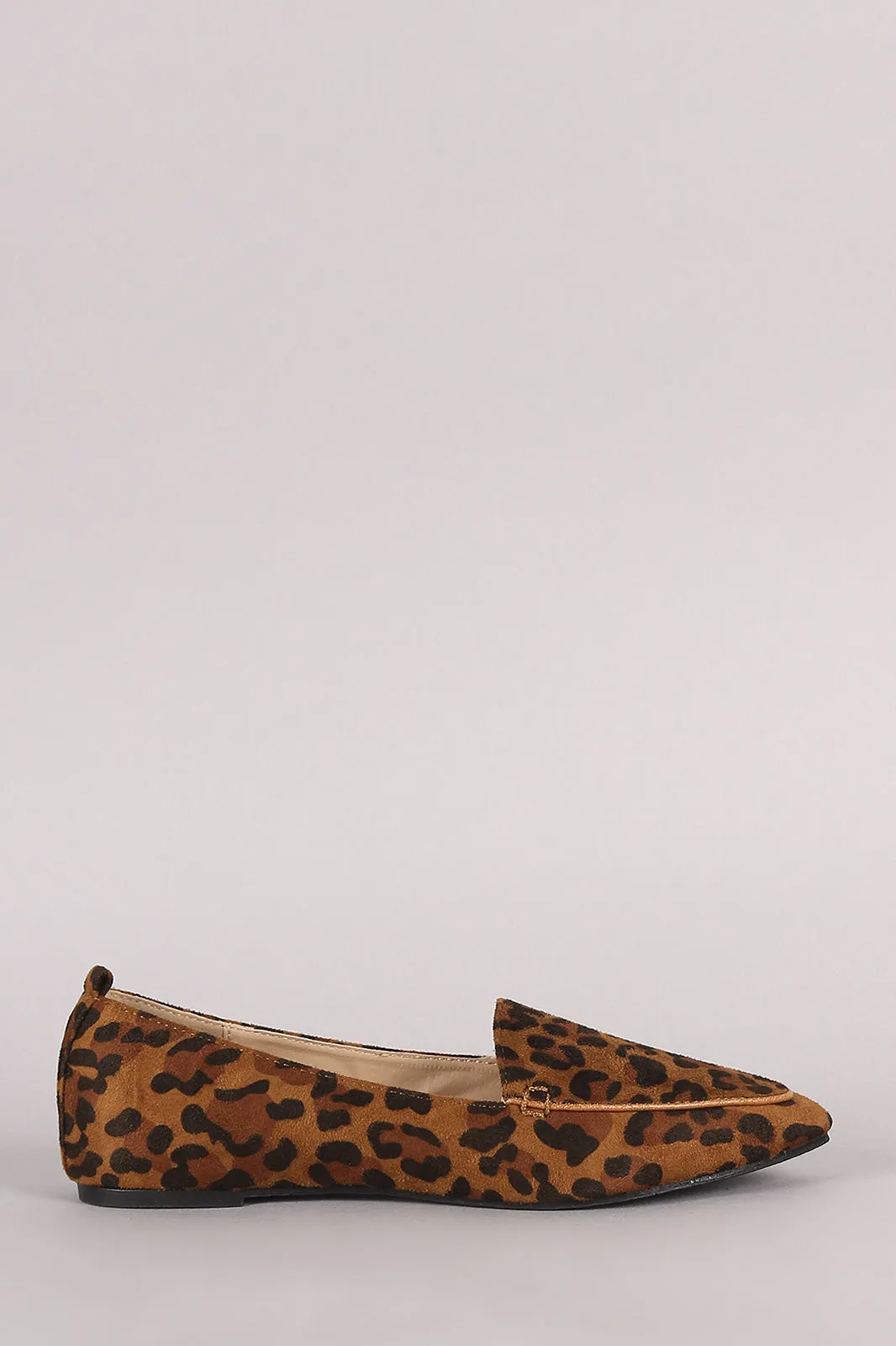 Pointy Toe Slip-On Loafer Flat