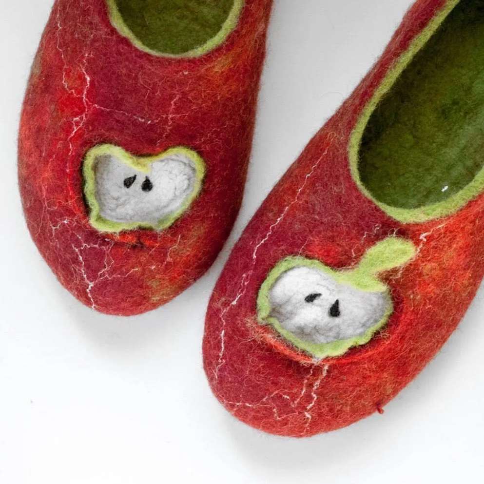 Red Apples Slippers Youth (Eu 30/39)