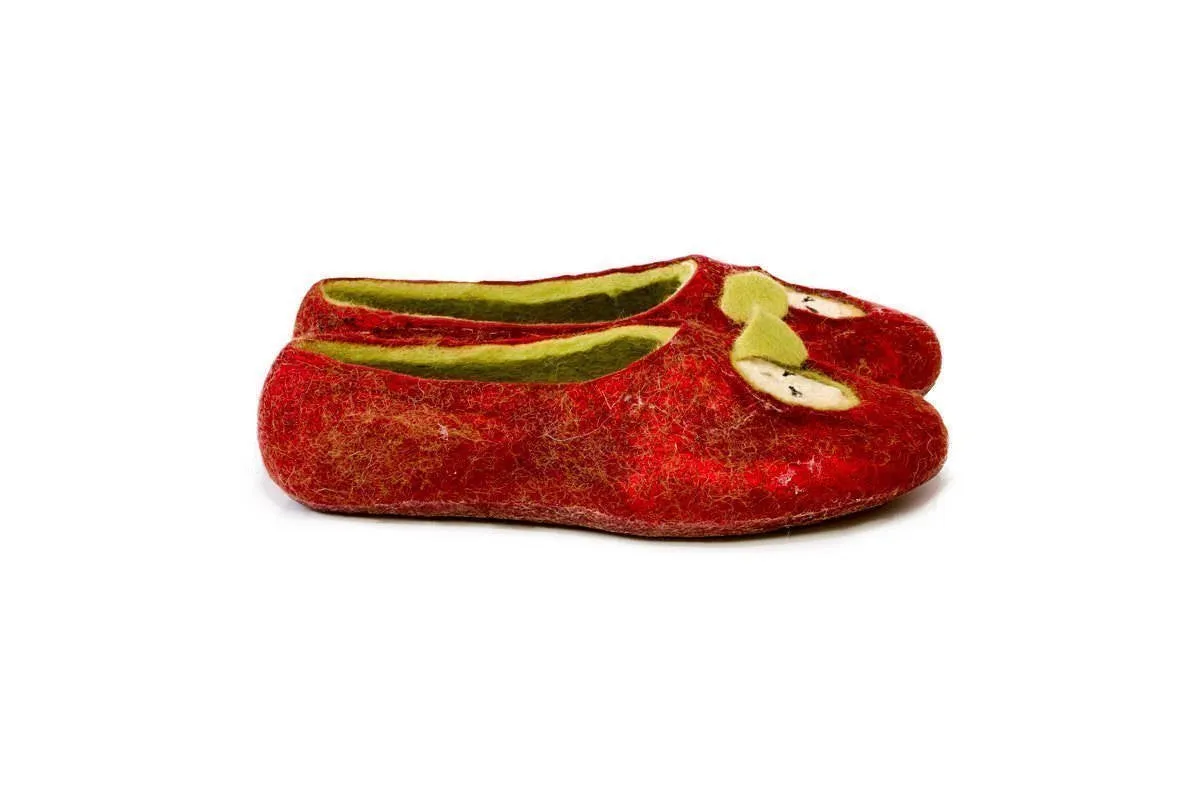 Red Apples Slippers Youth (Eu 30/39)