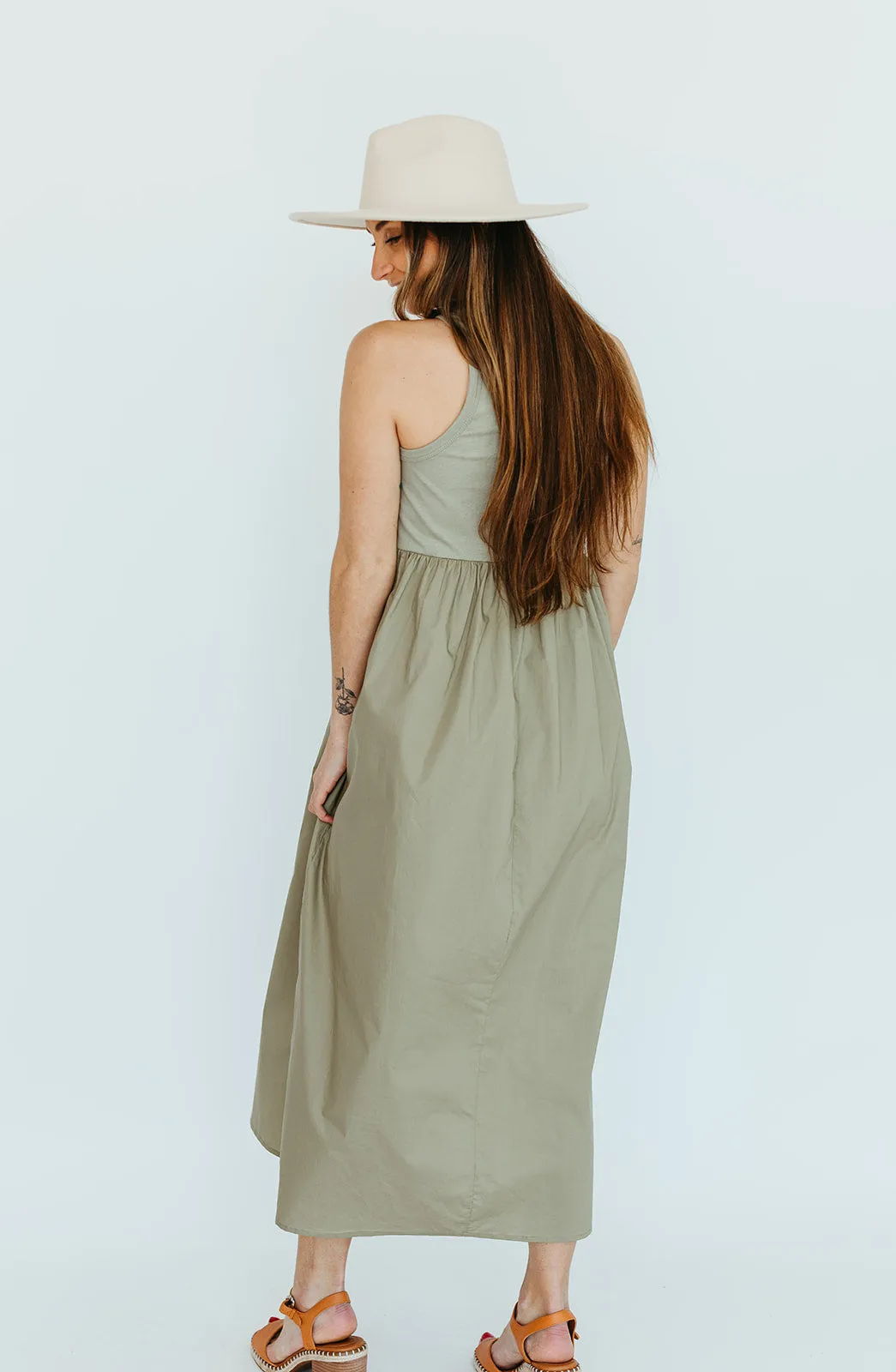 Reddick Contrast Dress