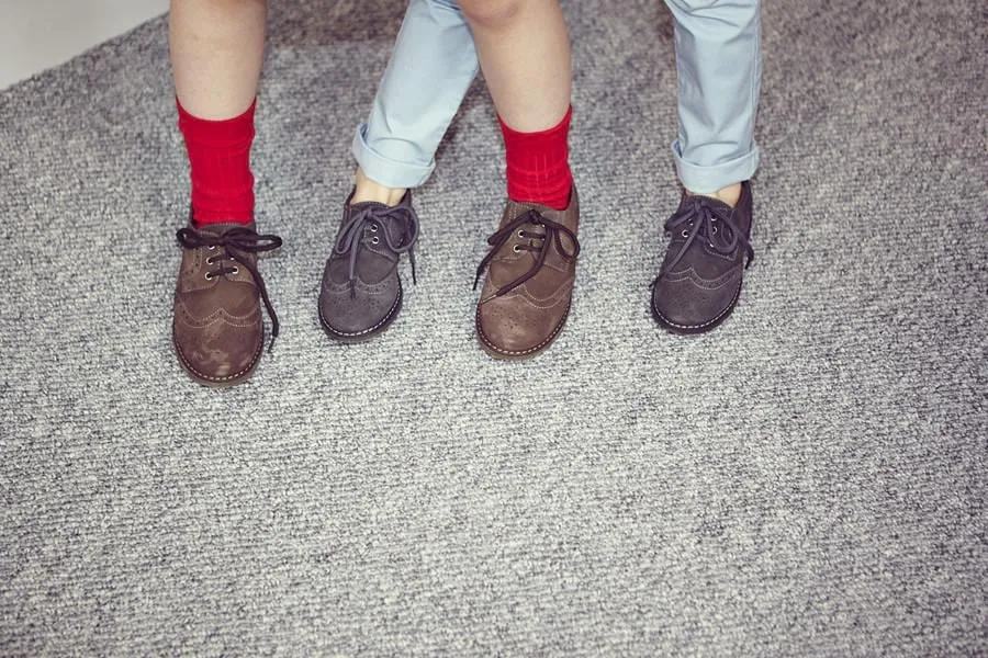 Ribbed Socks Red