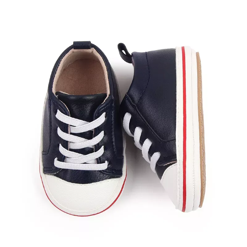 Riley Soft Sole Shoes - Navy