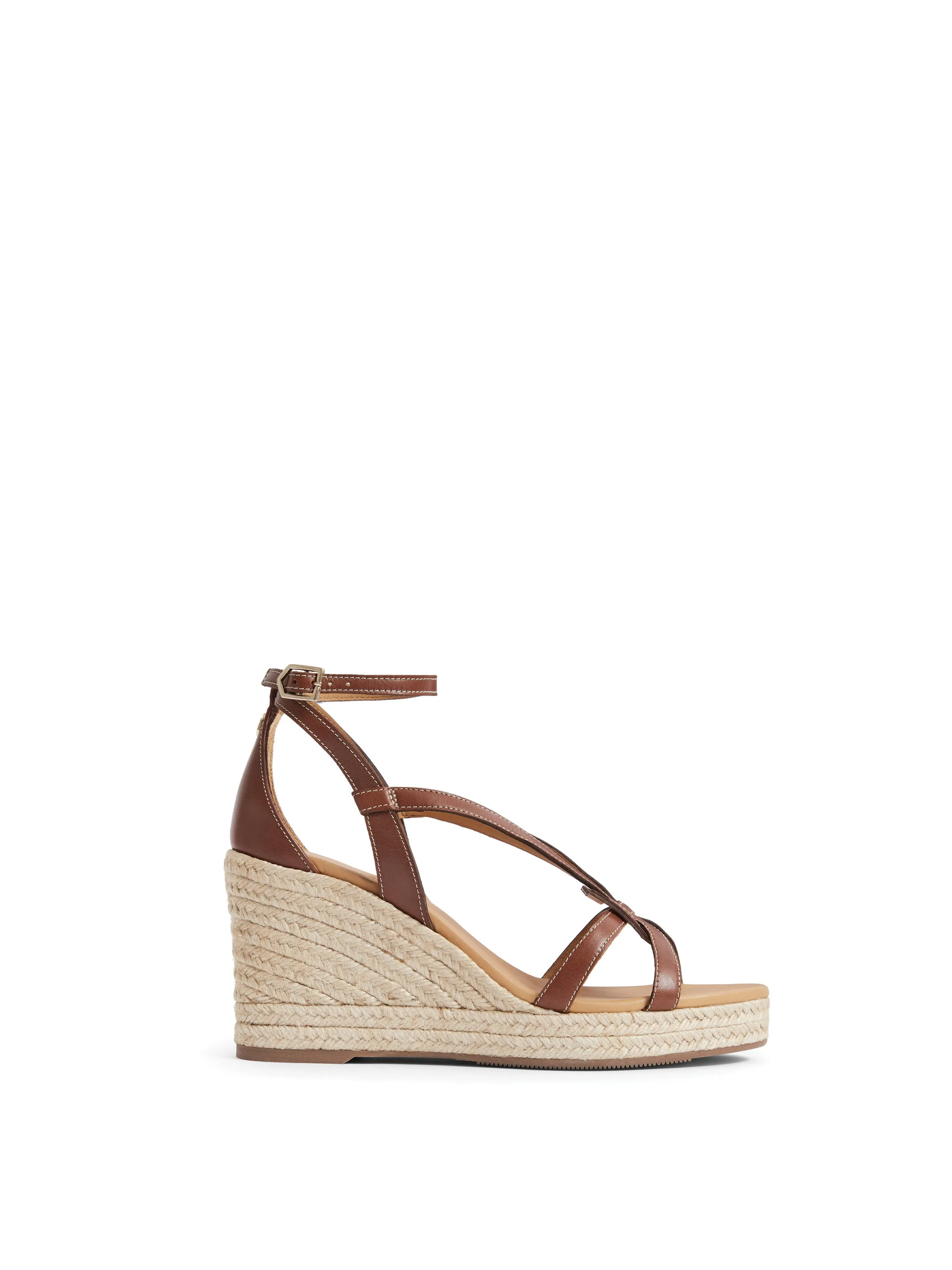 Rome Wedge - Tan