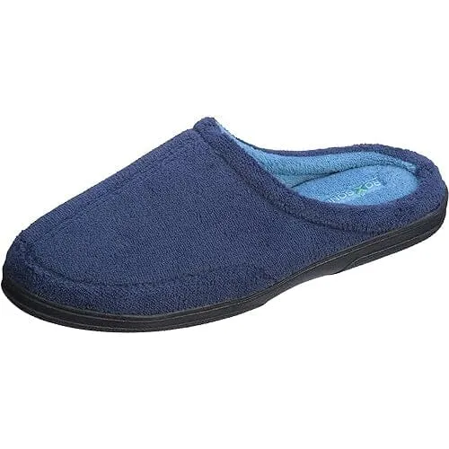 Roxoni Men's Slipper Cozy Clog Durable Comfort Slip On House Shoes