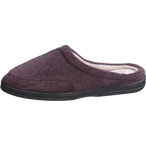 Roxoni Men's Slipper Cozy Clog Durable Comfort Slip On House Shoes