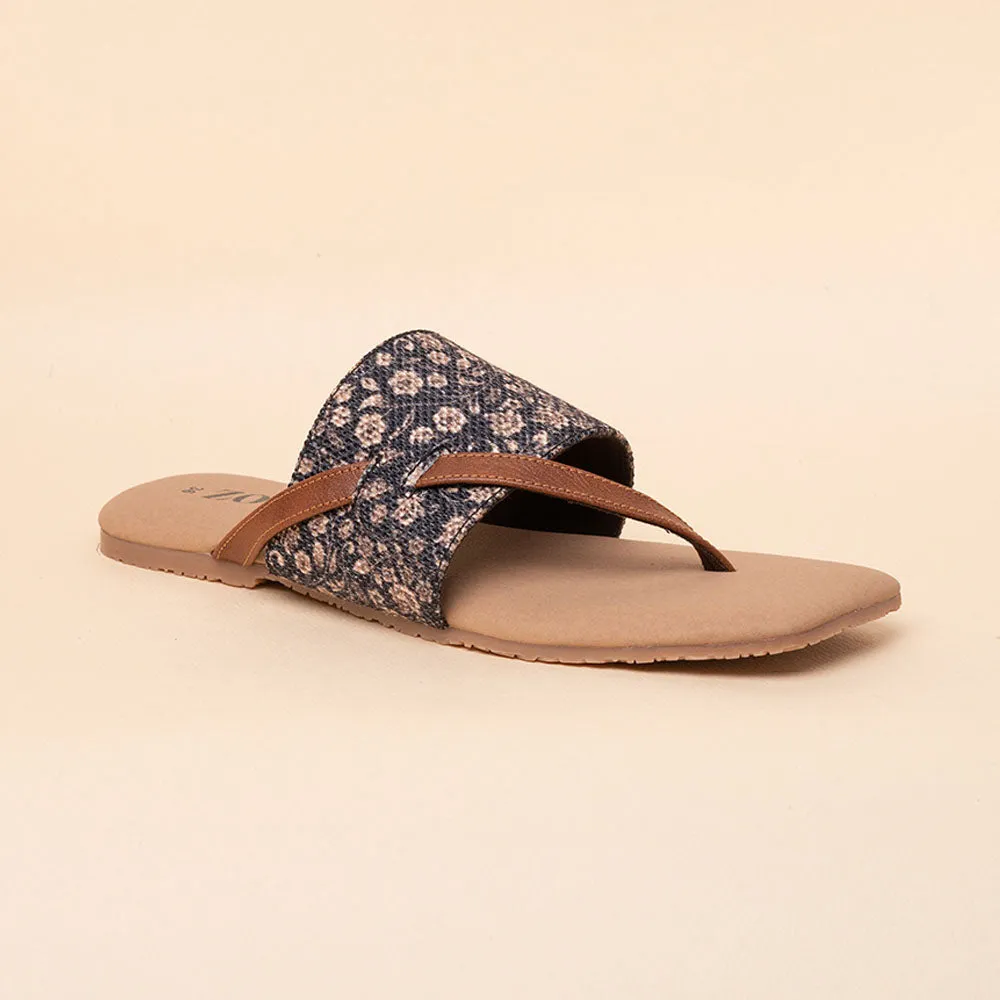 Sanjan Jaali Side Toe Flats