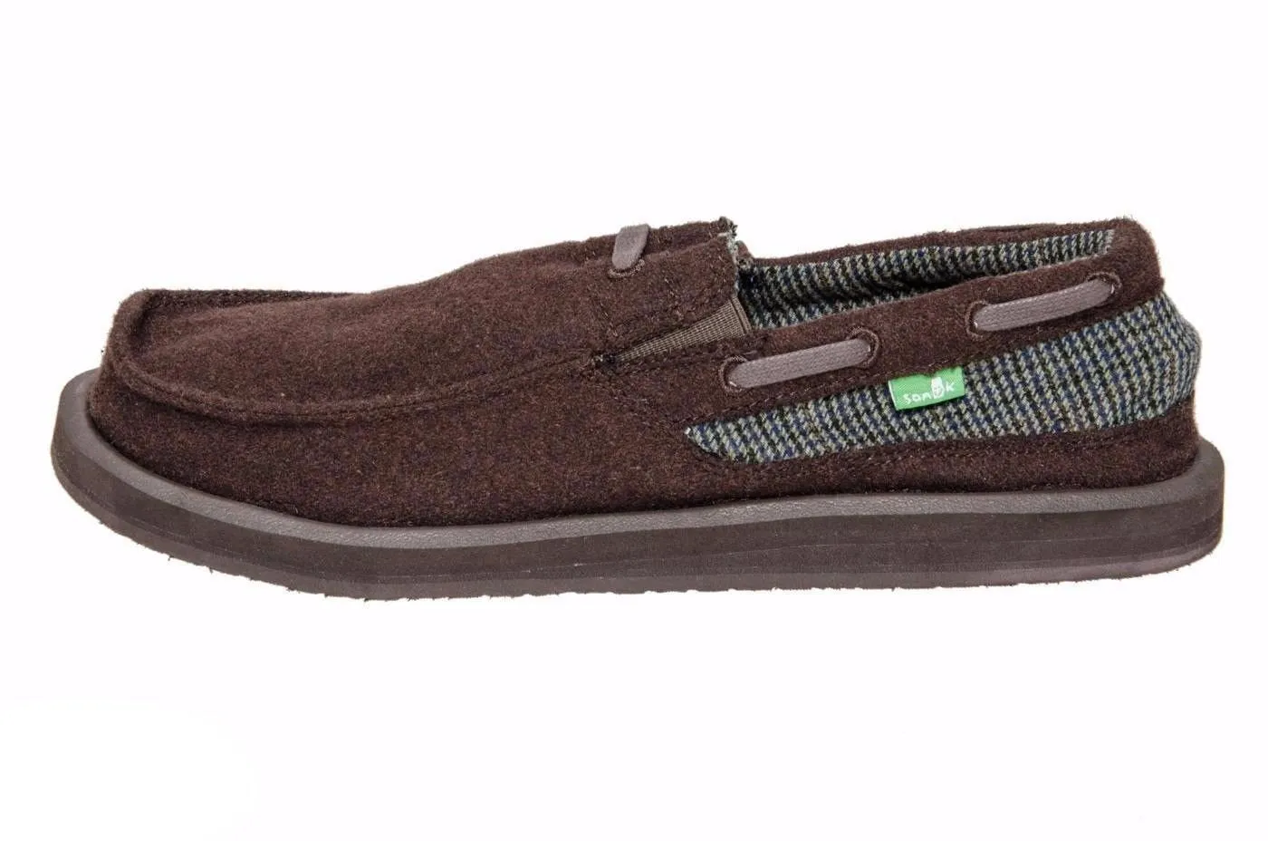 Sanuk Skipjack Hookie Brown Shoes