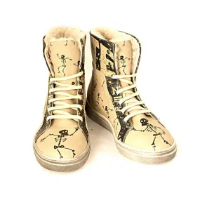 Skeletons Short Boots JAS108