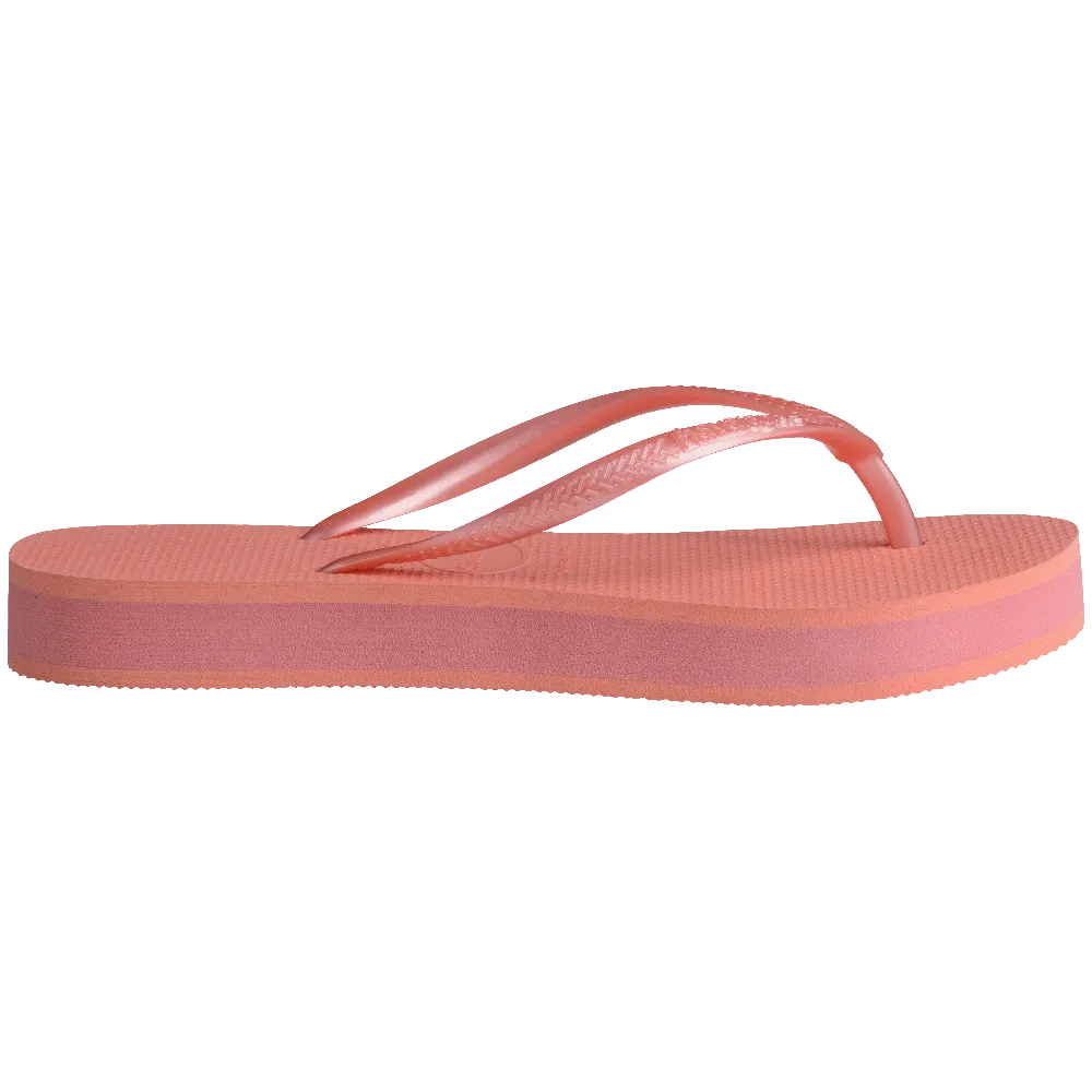 Slim Flatform Flip Flops