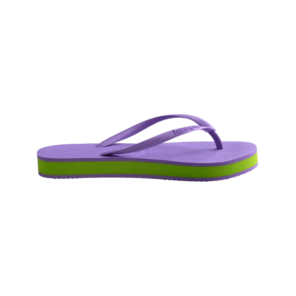 Slim Flatform Flip Flops