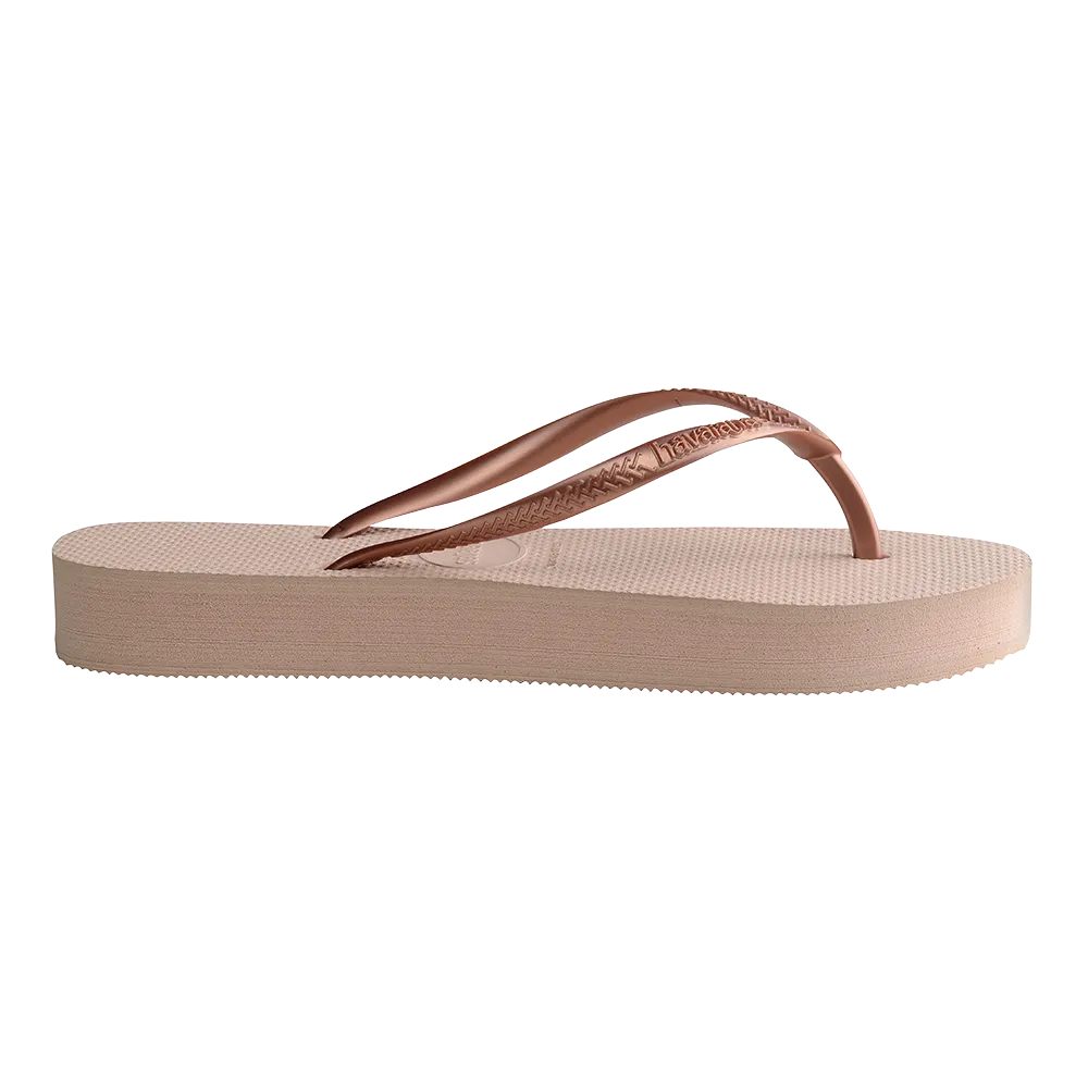 Slim Flatform Flip Flops