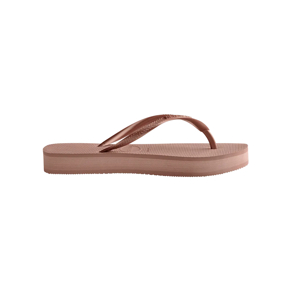 Slim Flatform Flip Flops