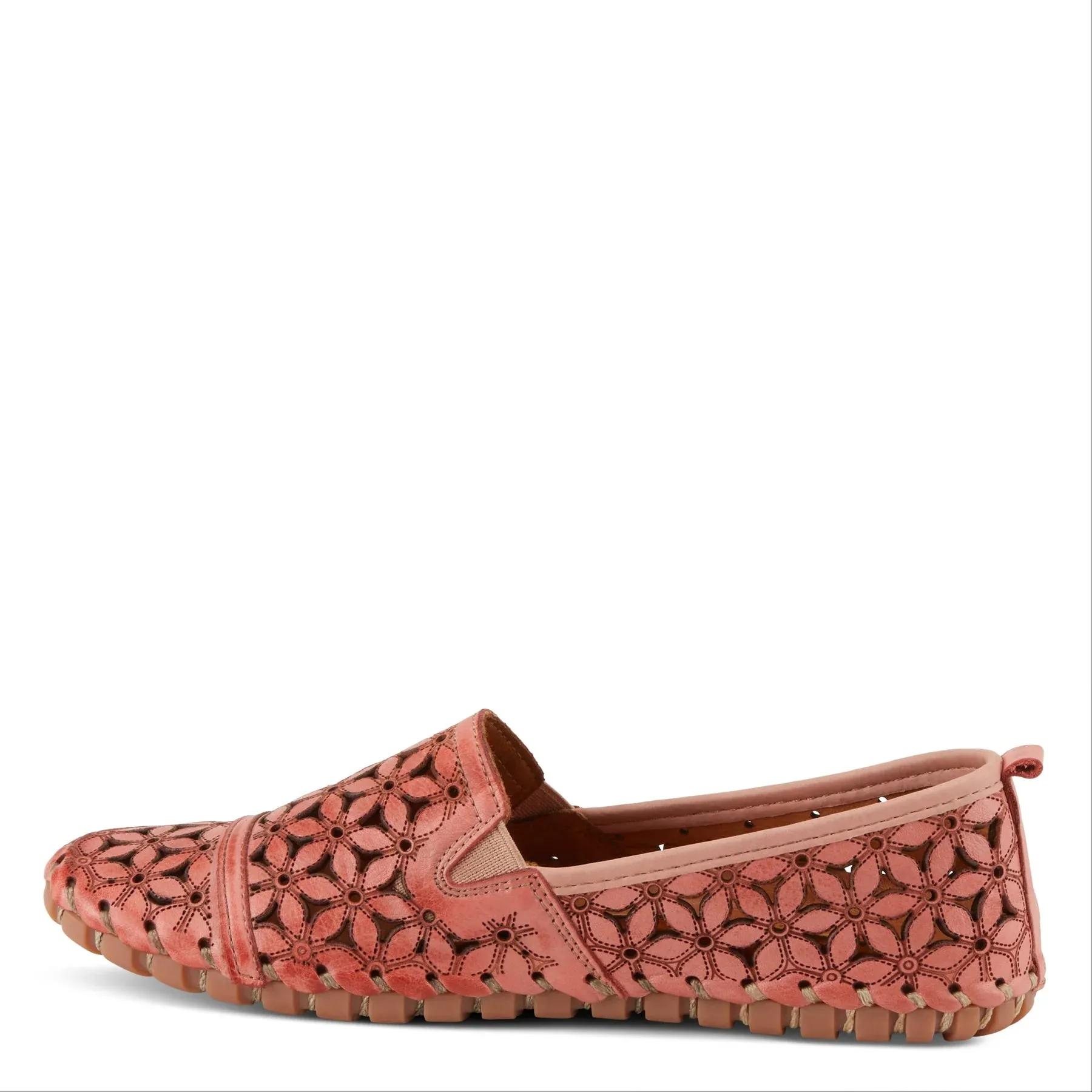 Spring Step Women's Flowerflow Flats - Salmon