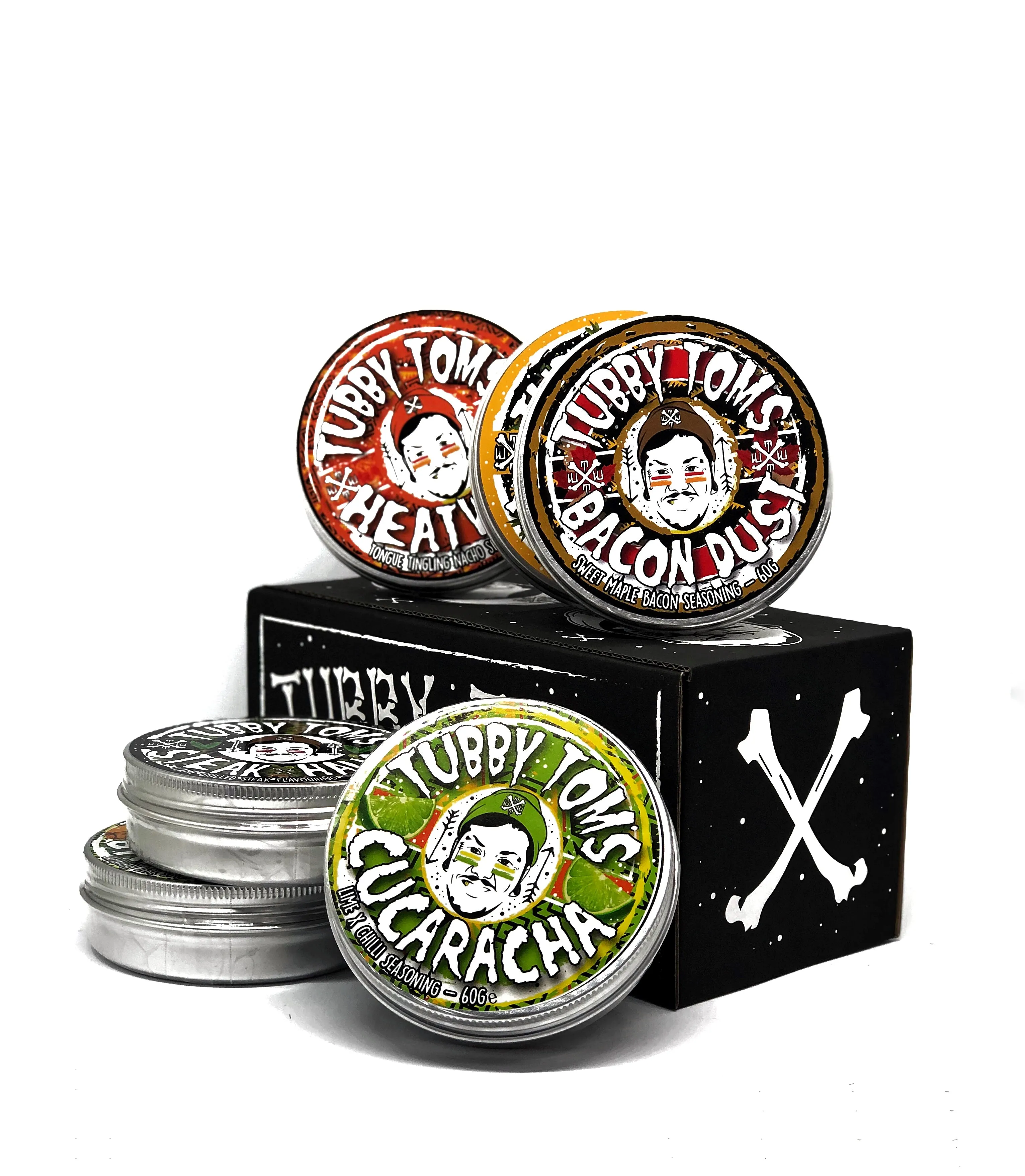 Super Seasoning Box Set - Mix & Match Your 5 Favourite Spice Tins