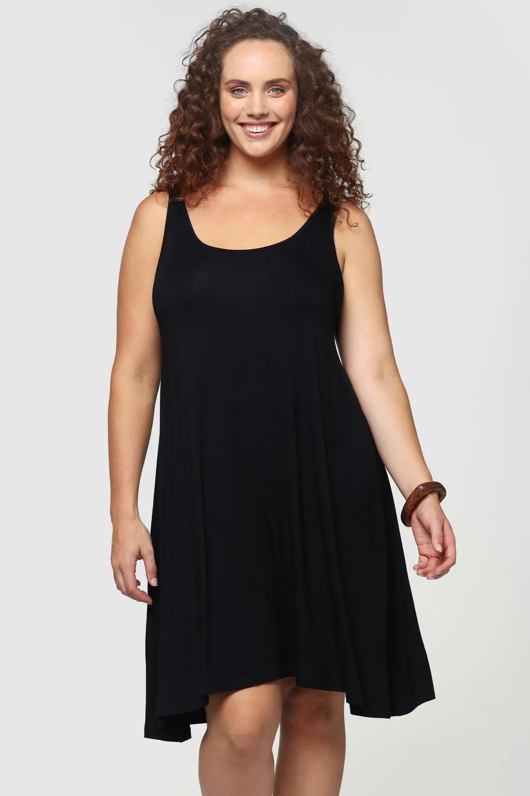 Swing Dress - Black