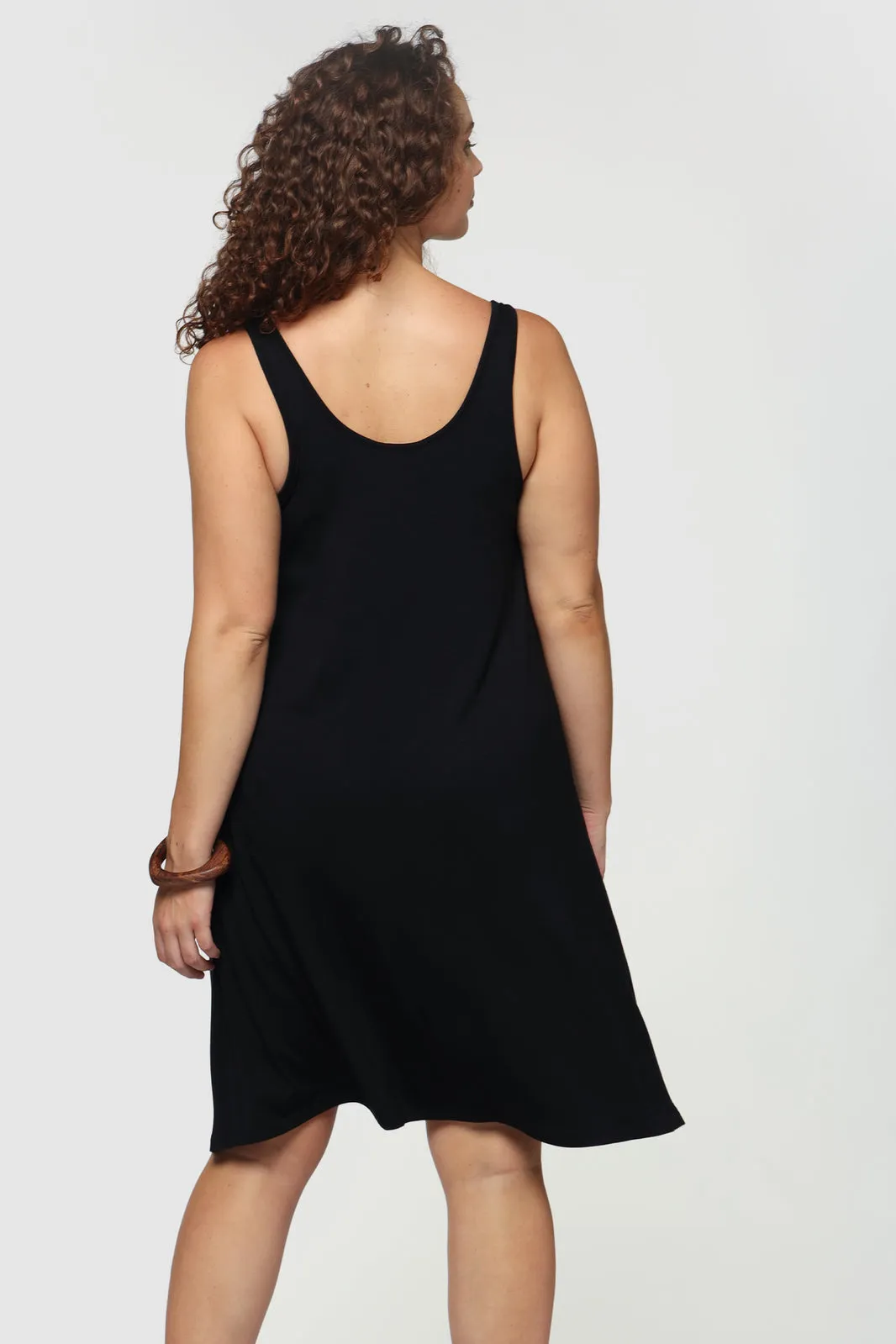 Swing Dress - Black