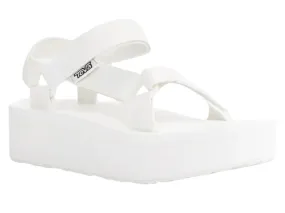 Teva: Flatform Universal in Bright White