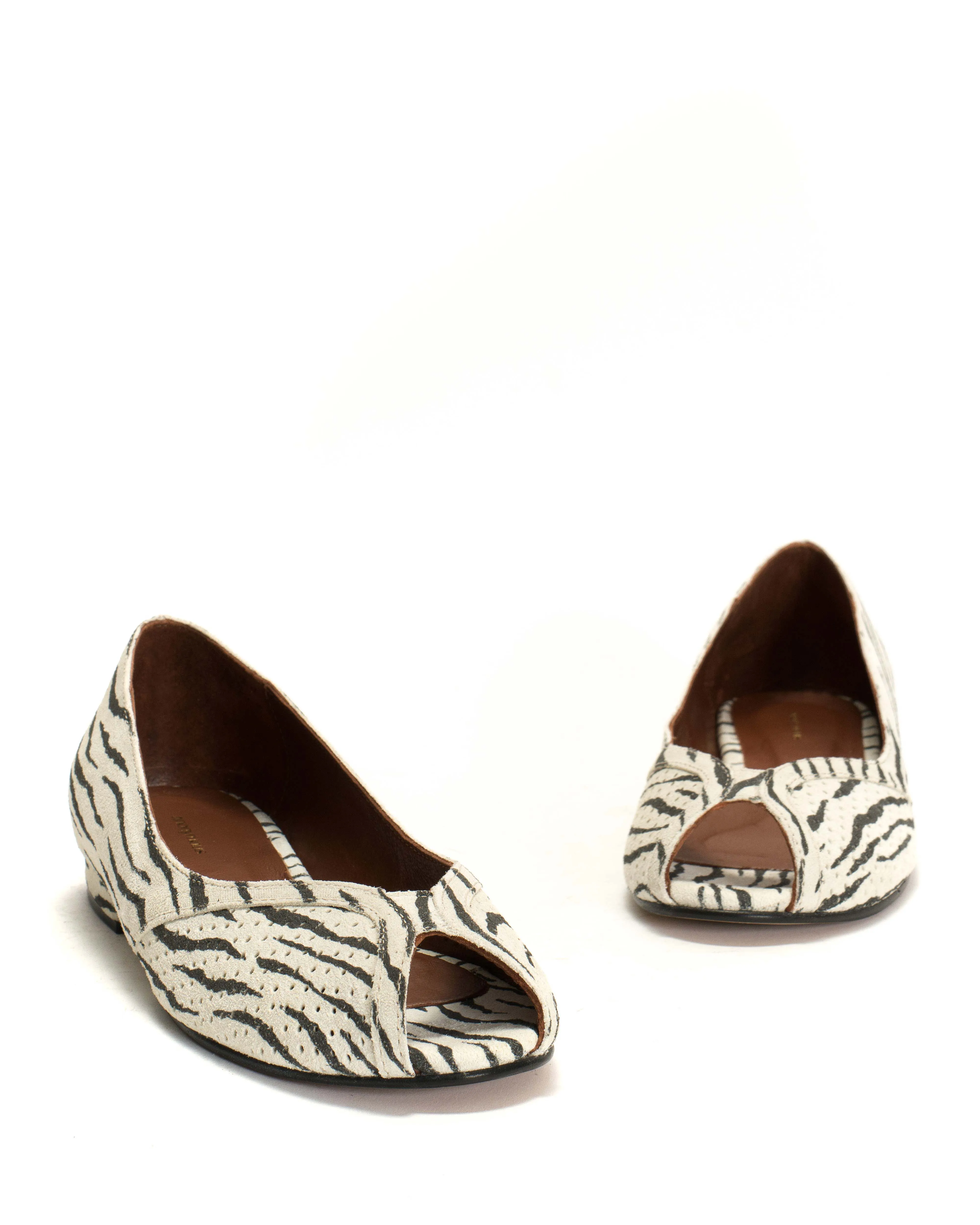 Tiffy Calf suede print Zebra