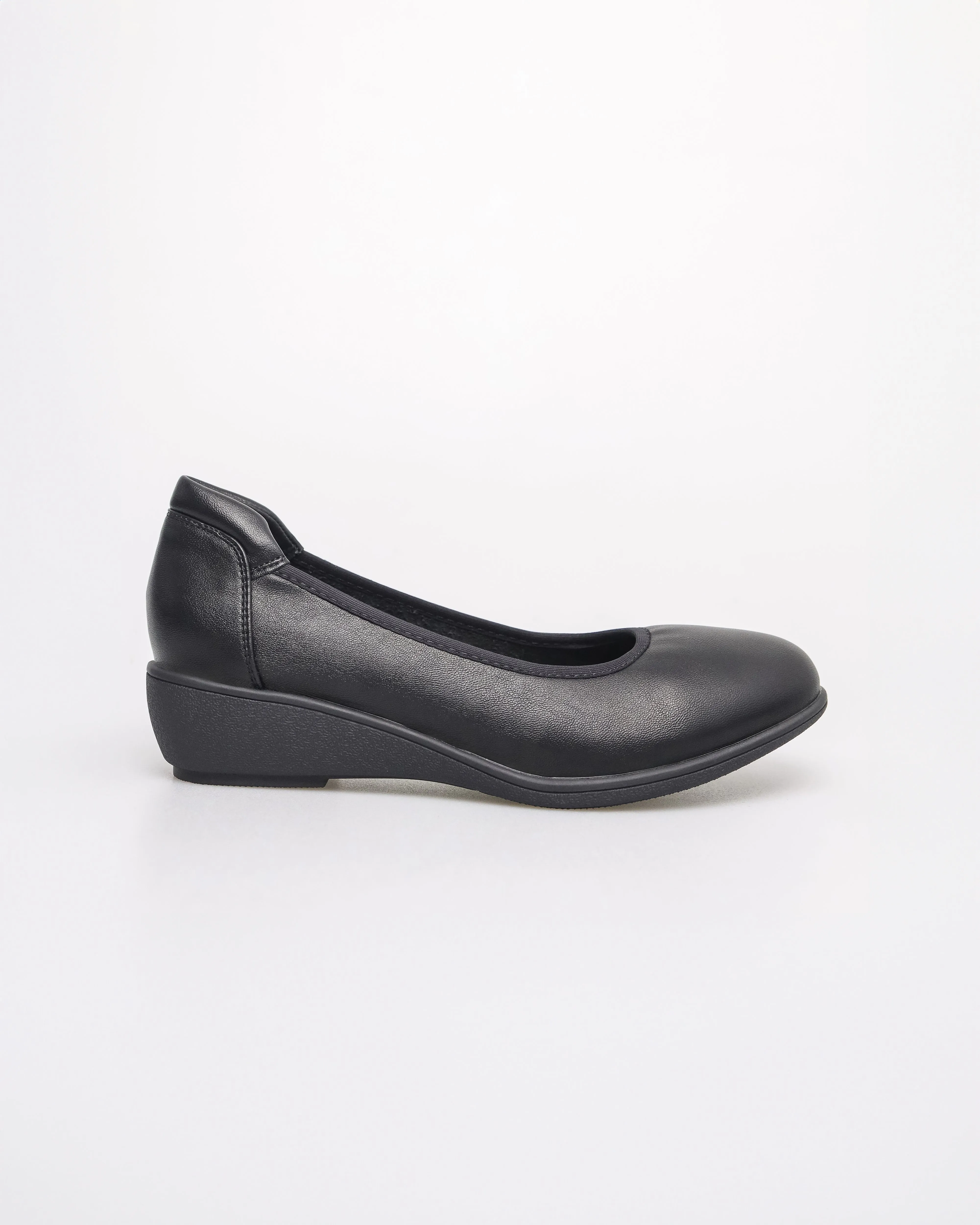 Tomaz YX174 Ladies Formal Wedges (Black)