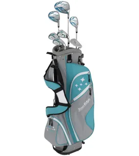 Tour Edge Lady Edge Womens Half Golf Set -Turquoise