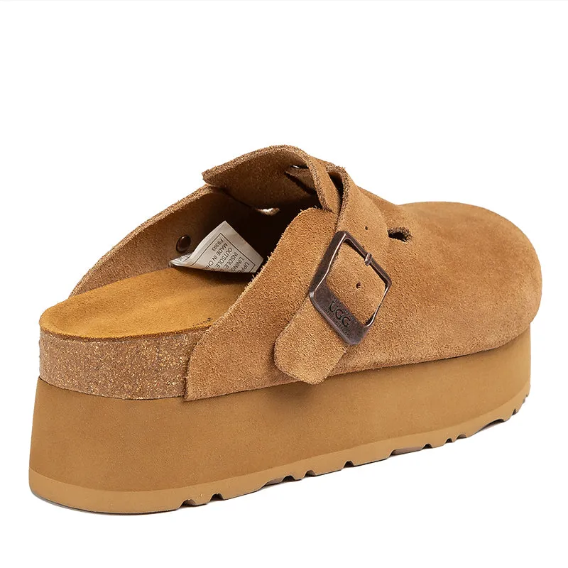 UGG Valentina  Platform Suede Leather