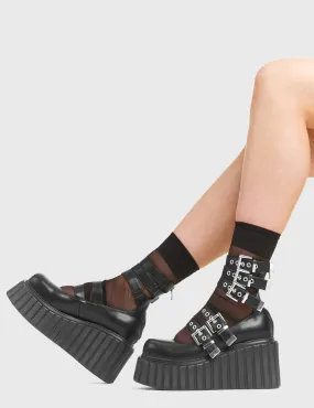 Under The Influence Chunky Platform Creeper Shoes