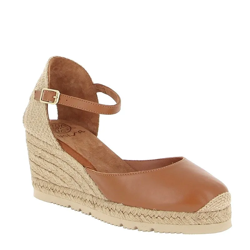 Unisa Caceres Tan Wedge Espadrille