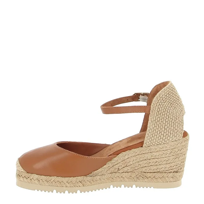 Unisa Caceres Tan Wedge Espadrille