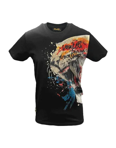 Vialli Forenzi Black T-Shirt