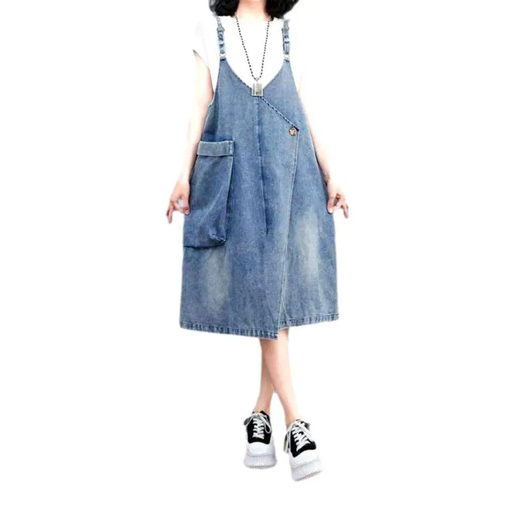 Vintage oversized denim dress